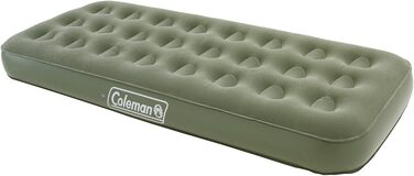 Ліжко Coleman Air Bed Comfort односпальне, надувний матрац для внутрішнього/зовнішнього використання 1 особа, велюрове гостьове ліжко, односпальне ліжко Comfort, кемпінгове ліжко для походів, трекінгу, фестивалів, 188 x 85 x 22 см, макс. 148 кг