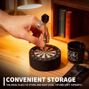 Міні-стрілки для дартсу 10 см тримач для дартсу, професійні аксесуари для дартсу для дому та клубу, чудовий подарунок, набір аксесуарів для дартсу з 2 предметів, підставка для дартсу