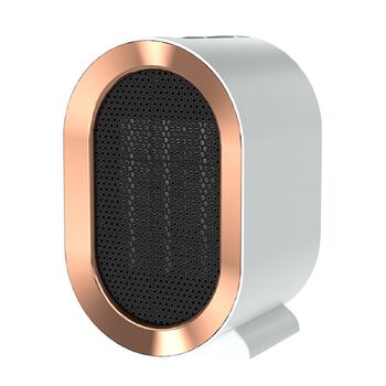 Енергозберігаючий тихий керамічний вентилятор-обігрівач потужністю 1200 Вт для кімнат, ванних кімнат та віталень із захистом від перегріву та перекидання