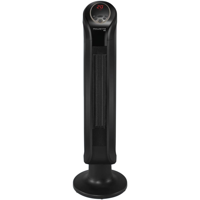 Вт Електричний обігрівач Енергозберігаючий Для використання в приміщенні, Чорний, 22,5 x 21,8 x 81,5 см, 1-в-1 обігрів, 9420 Intense Comfort Hot Ceramic Tower Heater Fan 2400