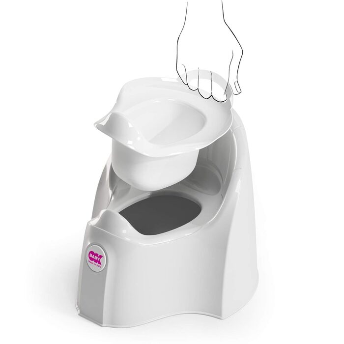 Футуристичний горщик для спокійних справ, білий, 38916835 шт.