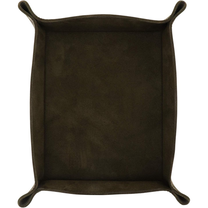 Лондо, шкіряний органайзер для зберігання речей, практична скринька для гаманців, годинників, ключів, монет, мобільних телефонів та канцелярського приладдя, зелений