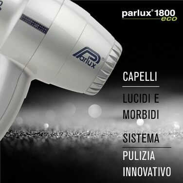 Професійний фен Parlux 1800, сріблястий