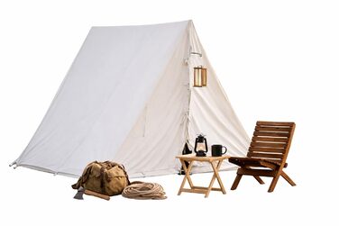 Намет у комплекті з жердинами, намет для реконструкції, клиноподібний каркас намету, намет для собак, клиноподібний каркас, середньовічний намет вікінгів, довжина 3,00 м висота 2,00 м ширина 2,50 м