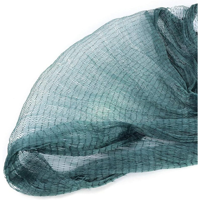 Рибальська сітка-невід 3x20 м з поплавцем та вантажами, тралова сітка з дрібними ячейками 1,5 см для лову риби-мальків, тканина з поліетилену ручного в&39язання, сачок для лову теляти на річку, озеро та пляж.