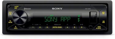 Автомагнітола Sony DSX-GS80 4 шт. 100 Вт Подвійний гучний зв'язок Bluetooth Вирівнювання часу 35 000 кольорів