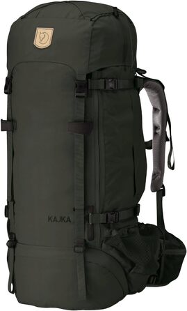 Рюкзак туристичний унісекс Fjllrven Kajka Hiking Backpack (1 упаковка) 37x80x29 см (Ш x В x Г) лісовий зелений