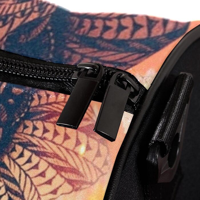 Спортивна сумка, маленька дорожня сумка, сумка для йоги, барвисті смугасті слони, сумка для фітнесу на відкритому повітрі, ручна поклажа