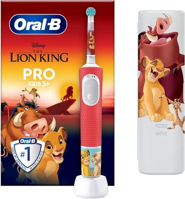 Електрична зубна щітка Oral-B Pro Kids Lion King, розроблена компанією Braun