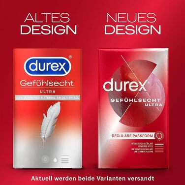 Презервативи Durex Love Sex Feel Ultra Thin, 10 шт