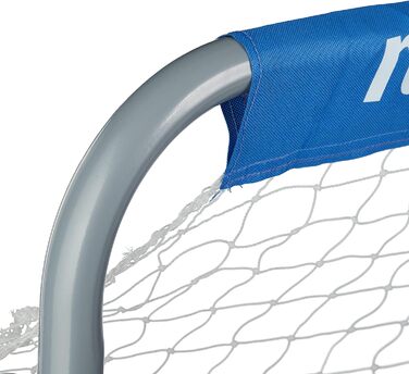 Футбольні ворота Relaxdays для саду, комплект з 2 шт. , для дітей та дорослих, 110 x 150 x 75 см (В x Ш x Г), металеві, міцні футбольні ворота, сині