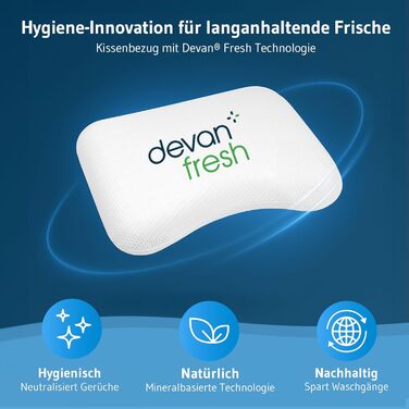 Подушка для шиї Third of Life Liora, ергономічна подушка з піни з ефектом пам&39яті, подушка для сну на боці 48x37x10,5 см із захистом від алергії, подушка для підтримки шиї з вигином плеча, біла