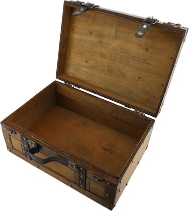 Декоративна скринька для зберігання Taidda у вінтажному ретро-стилі з дерева для організації дому, прикраса журнального столика