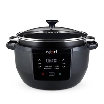 Мультиварка-слоукукер Instant Pot Superior 7,1 л, режими повільного приготування, обсмажування, приготування на парі та підігріву, чаша з антипригарним покриттям