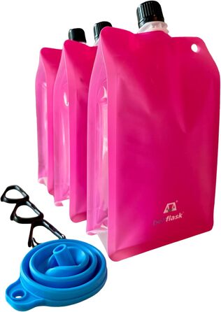 Багаторазова і прихована пляшка 425 мл, запатентований неметалевий пластик, гідратація, подорожі, свята, спорт, концерти, заходи,