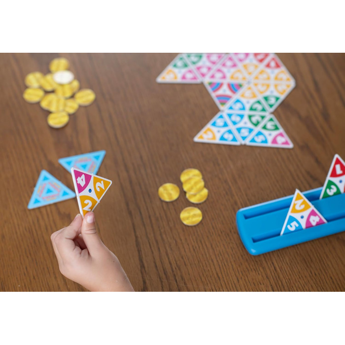 Настільні ігри від 4 років - Настільні ігри для 2-4 гравців - Гра в доміно, сімейна гра для дітей із середньою тривалістю 20 хвили