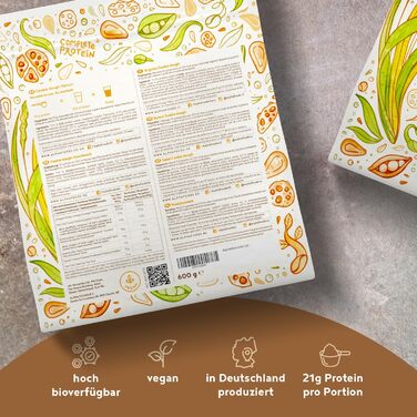 Веганський протеїновий порошок Alpha Foods Тісто для печива 600 г