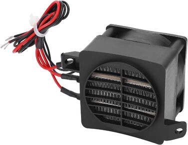 Нагрівальний елемент Walfront 220V 300W обігрівач, автомобільний вентилятор повітряного обігрівача постійної температури електричний керамічний обігрівач з вентилятором для кондиціонерів та зволожувачів повітря