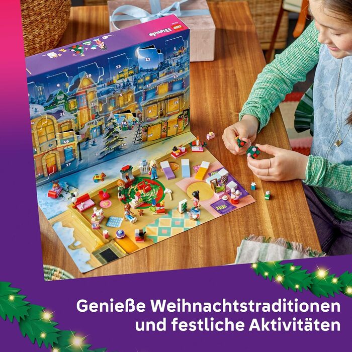 Адвент-конструктор LEGO Friends 42668, 237 деталей
