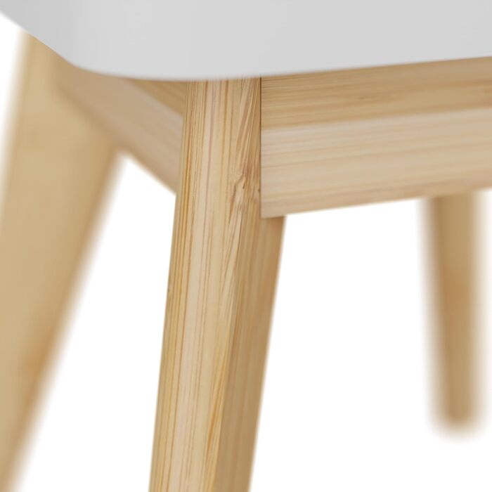 Дитячий комплект сидіння Relaxdays, 5 предметів, дитячий стіл з 4 стільцями, для дівчаток та хлопчиків, зона відпочинку для дитячої кімнати, білий/натуральний