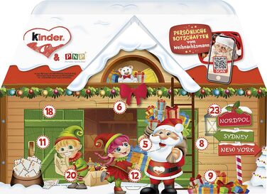 Адвент-календар Kinder Mix 3D House, 234 г
