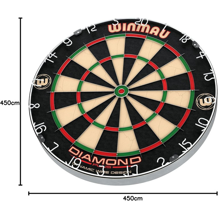 Мішень для дартсу Winmau Diamond Plus (професійний сизаль)