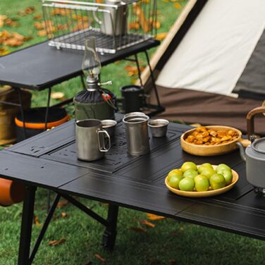 Набір для чаю з нержавіючої сталі Bnineteenteam, портативний чайник з ситечком та 4 чашки в чохлі для кемпінгу