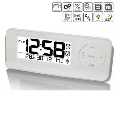 Годинник настільний Technoline WT498 White (WT498)