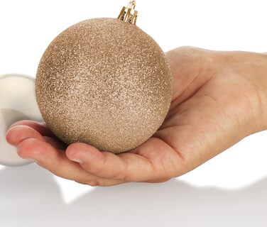 Набір різдвяних прикрас 19 предметів рожеві com-four