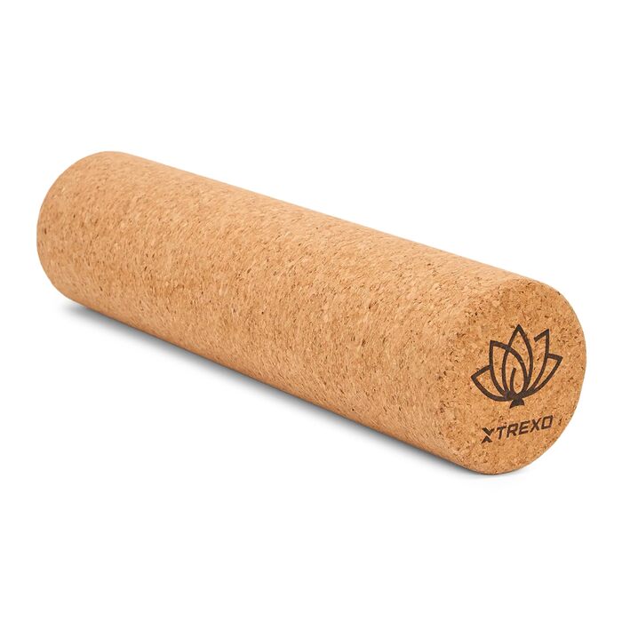 Ролик для тренування тригерних точок XTREXO з коричневого корку 40x10 см, 100 натуральний, екологічно чистий корок. Універсальне використання. Ідеально підходить для йоги, пілатесу, калістеніки та силових тренувань. Ефективне розслаблення м&39язів.