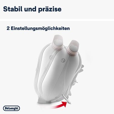 Настільний нагрівач, 2400 Вт, білий/фіолетовий, 39Longhi HFS30B24.W