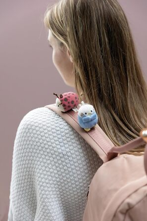М'яка іграшка Божа Корівка Dozz 5 см бежева плюшева іграшка NICI, мила та ніжна для обіймів і ігор чудовий подарунок для дітей та дорослих 62382 Божа Корівка Dozz 5 см