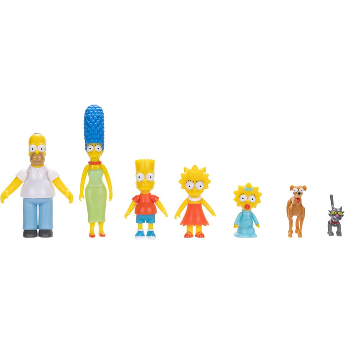 Сімпсони 175394 The Simpsons 6 см Фігурки в мультипакуванні, різнокольорові, 6 см