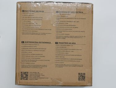 Аерофритюрниця Taylor Swoden 4.2 л, фритюрниця 8 в 1, фритюрниця без олії для 4-6 осіб, таймер на 60 хвилин - фритюрниця, фритюрниця 1400 Вт, зберігання кабелю, без бісфенолу А