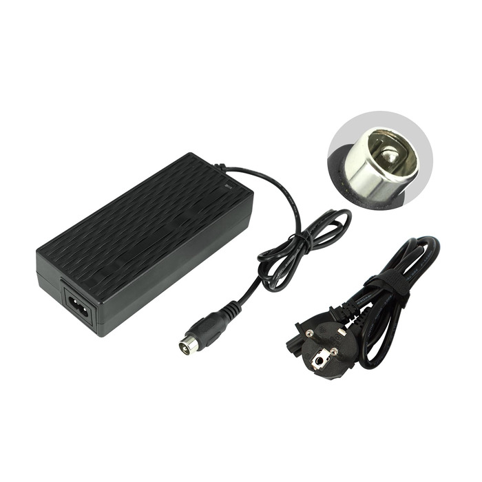 Блок живлення PowerSmart 42V 2A для зарядного пристрою SANS SSLC084V42, підходить для літій-іонних акумуляторів 36V, з роз&39ємом RCA 10,5 мм