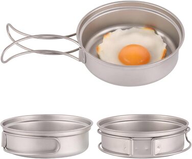 Термостійка сковорода Camping Essential Plate Компактний посуд для подорожей, для походів, Compacts Dish, без замовлення, 500 мл