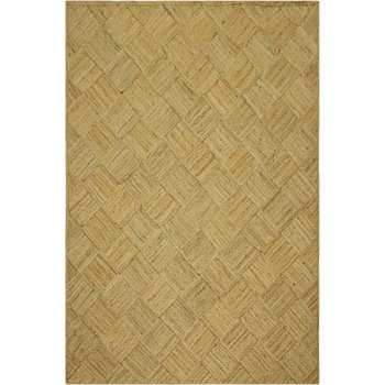 Великий килим кілім 25,4 x 35,6 см, бежевий, тканий джутовий килим, для приміщень і вулиць, килим плоского плетіння, зона з високо