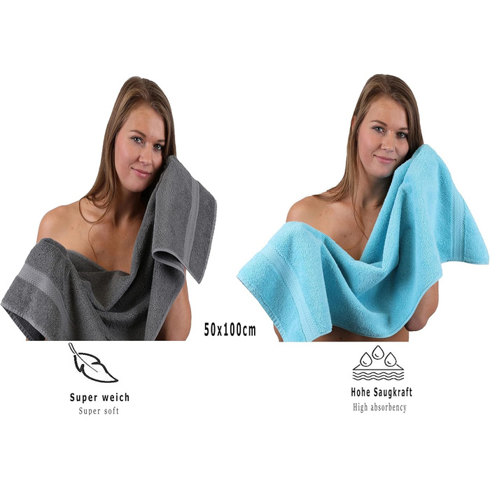 Набір рушників преміум-класу 100 бавовна 2 рушники для душу 4 рушники для рук 2 рушники для гостей 2 рукавички для прання Колір бі