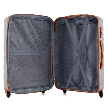 Валіза Semi Line 24' (M) Light Grey (T5715-2)