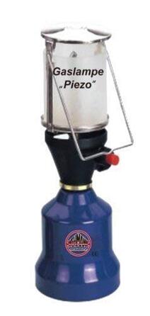 Металевий кемпінговий ліхтар Star Junior з п&39єзоелектричним запалюванням 1 газовий картридж (сріблястий)