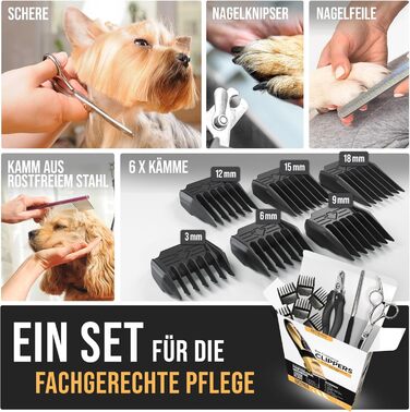 Машинка для стрижки собак PetKing Premium, професійна машинка для стрижки довгого волосся, машинка для стрижки собак, бритва для собак, машинка для стрижки котів