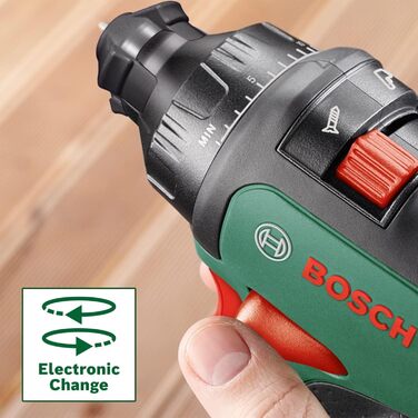 Акумуляторний дриль-шуруповерт Bosch AdvancedDrill 18 (без акумулятора, 18 В, HMI, у коробці)