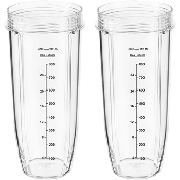 Мл Кружка для соковижималки Запасні частини для блендера Nutri Ninja Auto-iQ BN750EU BN495EU BN800EU BN701, BN800, BN801, BL450, BL480, BL481, BL642, BL682, набір аксесуарів для кружки (2 упаковки)1, 950