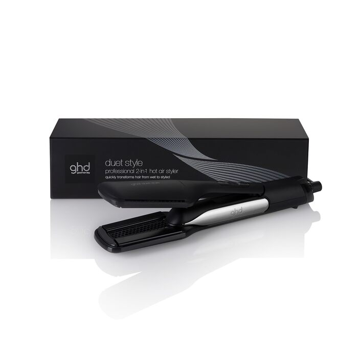 Мультистайлер ghd duet style 2-в-1 фен та випрямляч, ефект антифриз, чорний/Schiere Freude