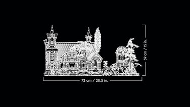 Конструктор LEGO Icons 10316, "Володар перснів: Рівенделл", 6167 деталей