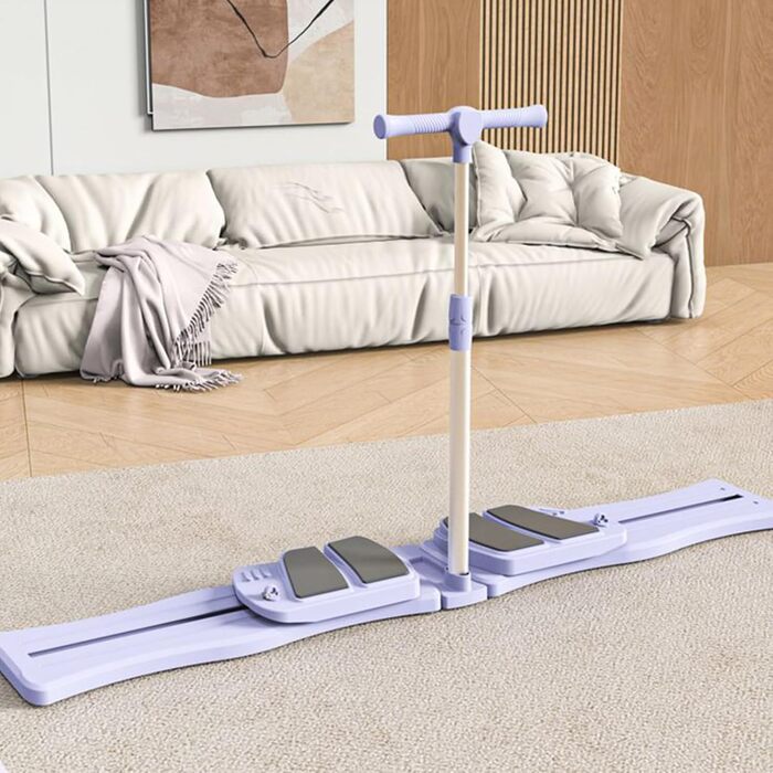 Набір для пілатесу Reformer Тренажер для м&39язів живота - Складаний пристрій для тренування м&39язів живота та вправ для кора для жінок та чоловіків, фіолетовий