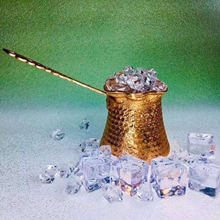 Кава дерев'яна ручка двері турецька кавоварка 320 мл кавові двері турецька мідна кавоварка для дверей Cezve Кафетерій