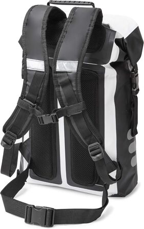 Велосипедний рюкзак Ettore 100, водонепроникний, 25 л / 30 л, білий/чорний, Sonar