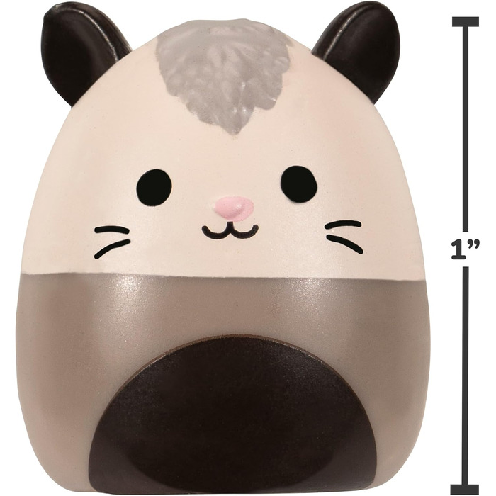 Сквіші-а-лонги SQAL0087 - упаковка з 14 шт. , містить 14 міні-сквішів розміром 2,5 см, 4 аксесуари, 1 кільце та 1 посібник колекціонера - Колекціонуй, обмінюй, грай, упаковка з 14 шт. (Стиль 2) (W1)