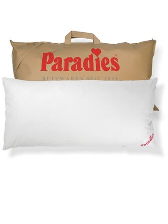 Подушка PARADIES 40x80 см із блискавкою - Softy Top Bio середньої жорсткості з алое вера, подушка для сну середньої жорсткості, веганська подушка середньої жорсткості (1 упаковка) 40 x 80 см